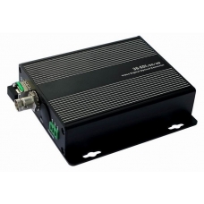 HD-SDI to Fiber Optical Converter Transmitter and Receiver Pair with 1 Fiber and 1 RS485 Connector for SDI CCTV Camera Transmission Distance 40KM